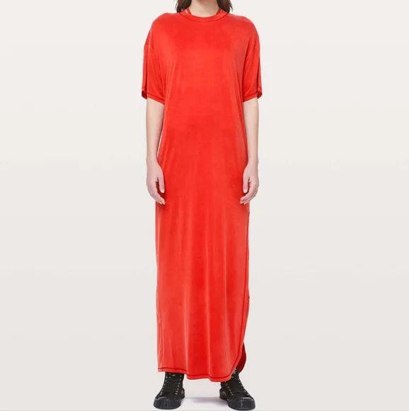 red lululemon dress Lululemon Lab Sumu-Su Dress
